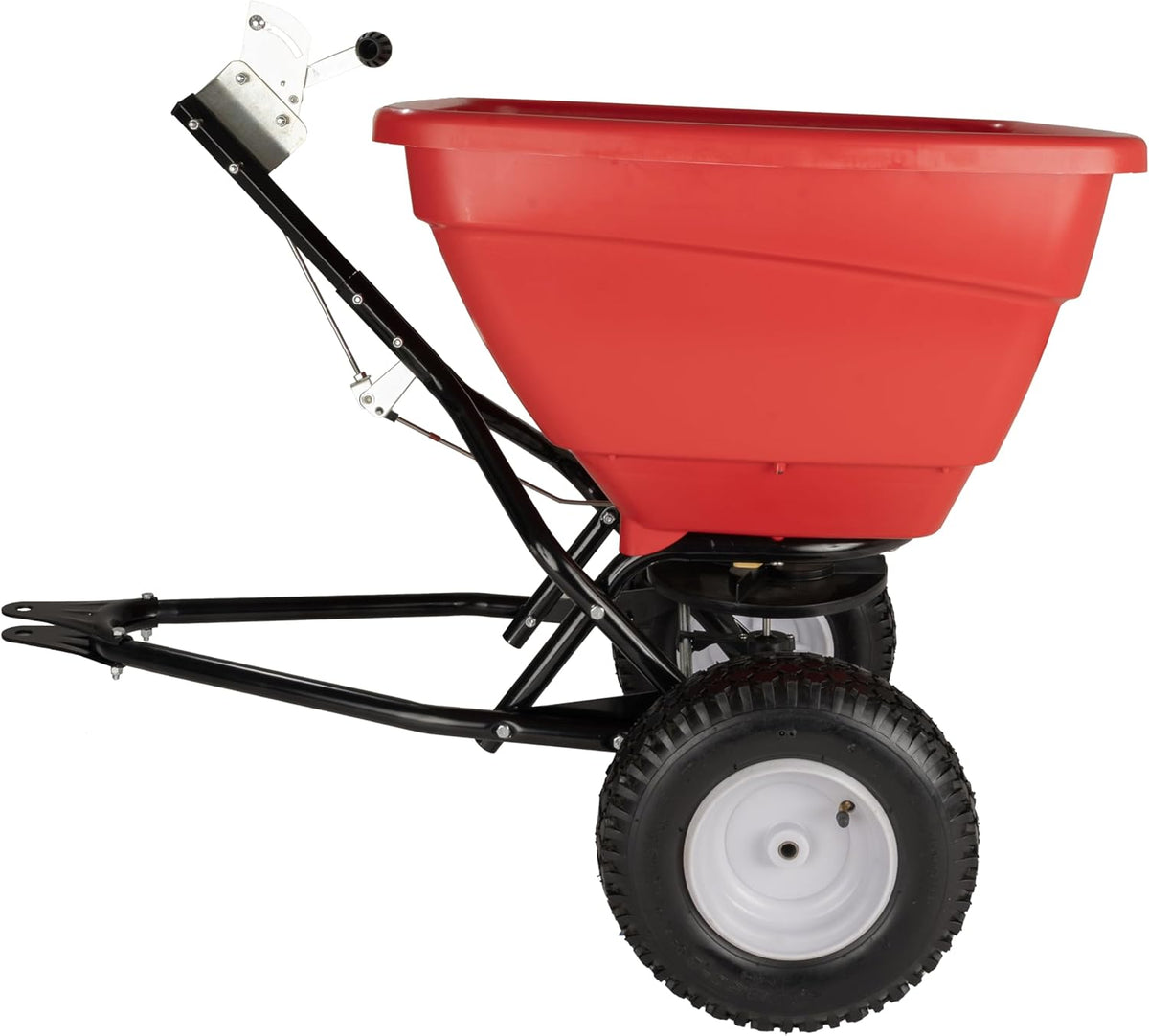 EarthWay Products T150 150lb Towable Broadcast Fertilizer Spreader, Seed Spreader, Pull Behind