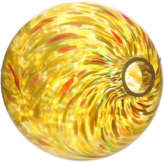 Gazing Ball 10 inch Colorful Glass Gazing Ball for Garden Decor, Indoor Outdoor Glass Gazing Globe