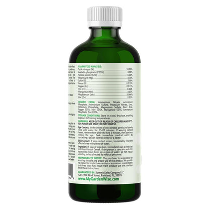 3-1-2 Liquid Fertilizer Concentrate with Micronutrients - Optimal Fiddle Leaf Fig Plant Food, Ideal