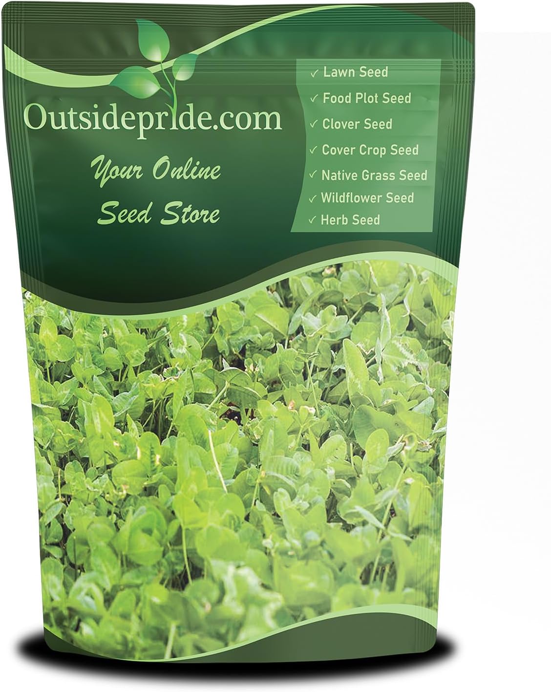 Outsidepride Perennial Clover King Seed Mix - 10 lbs Nitrocoated, Inoculated, Heat & Cold Tolerant