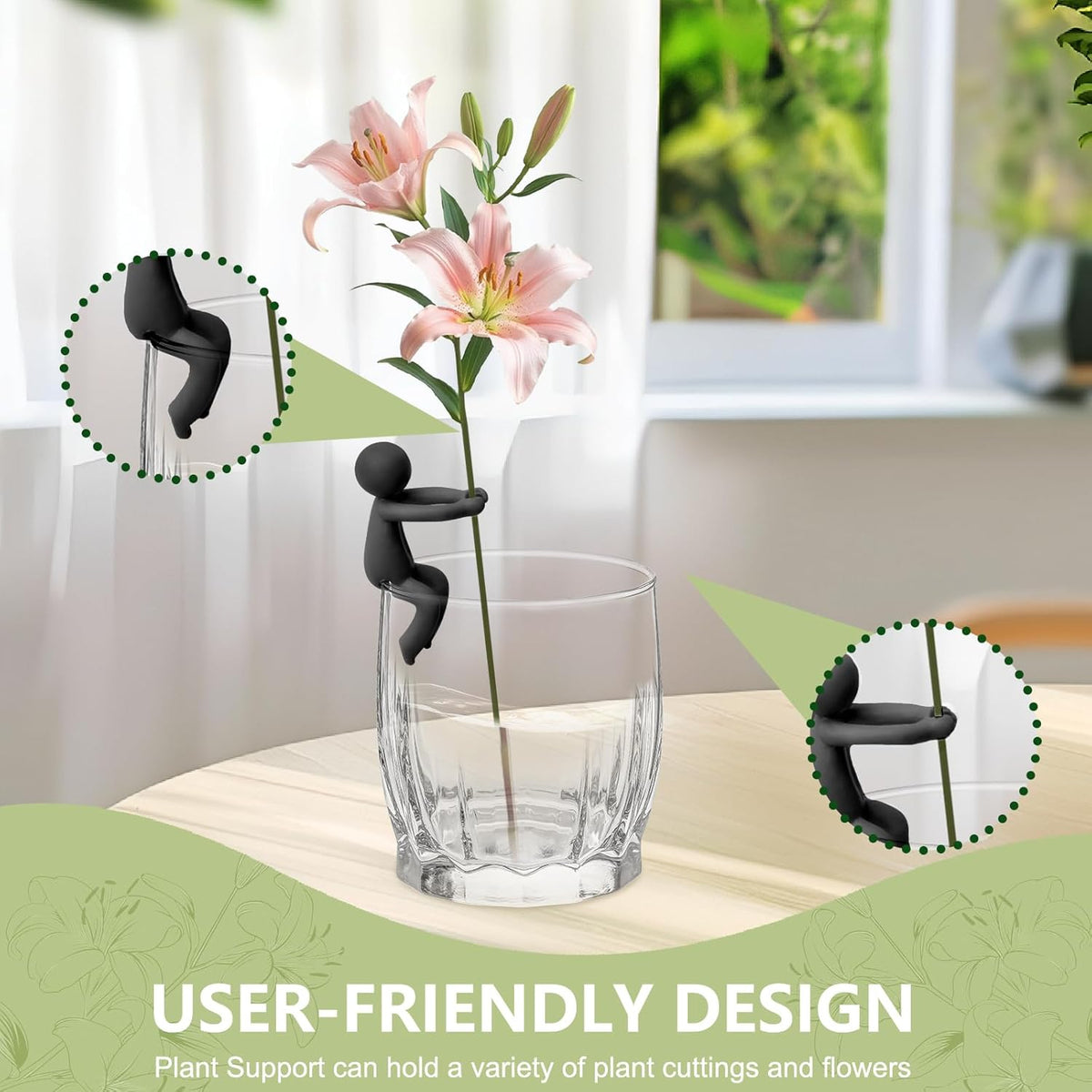 Plant Propagation Buddy, 6pcs Plant Propagation Holder, Plant Cutting Holder Plant Support for