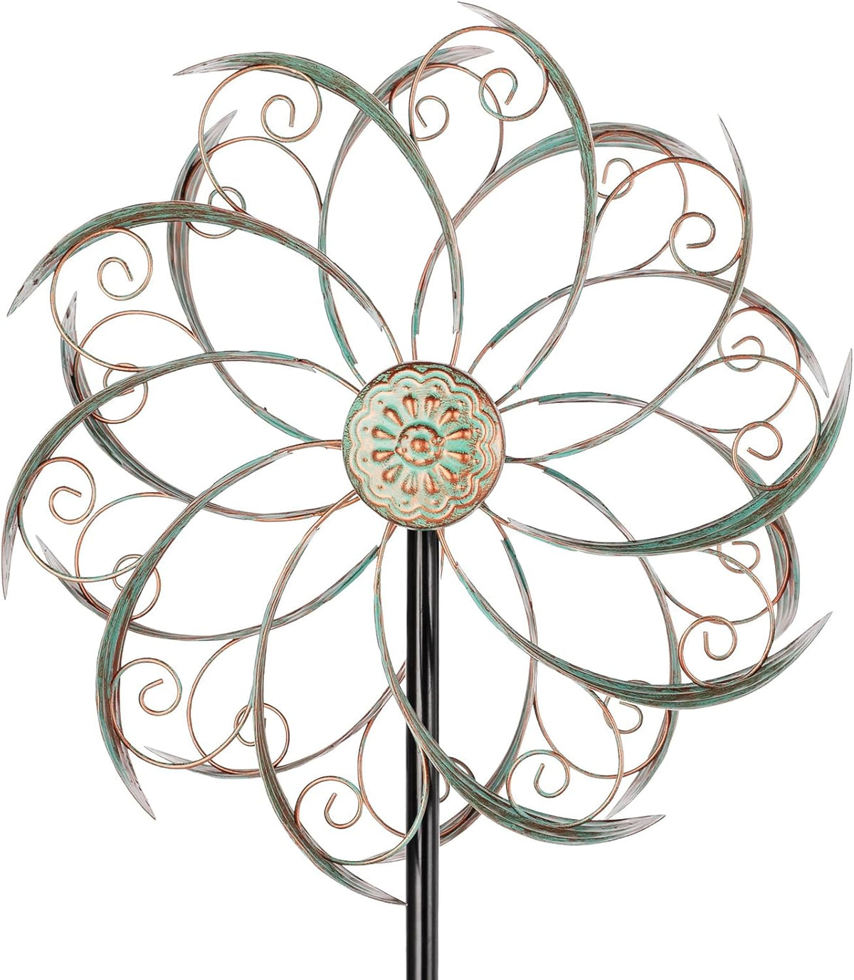 Wind Spinners Outdoor Wind Spinner Metal 13” Dia Wind Spinners for Yard and Garden Decor Pinwheels