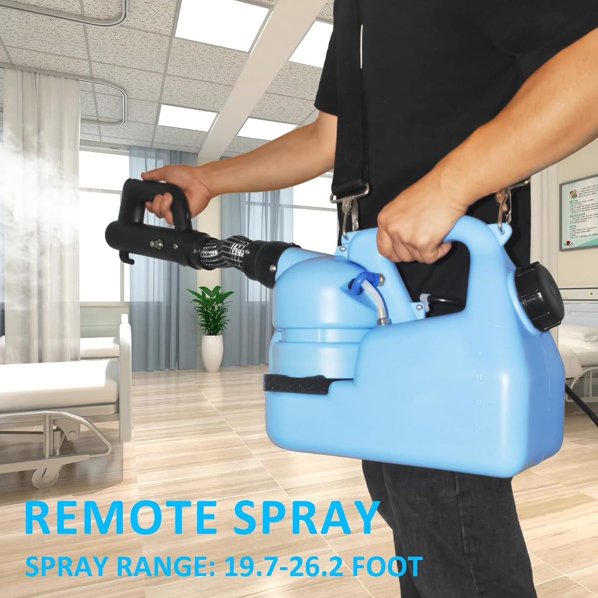 6L(1.59 Gallon) Electric ULV Cold Fogger Machine,Electric Atomizer Sprayer,Electric Fogger