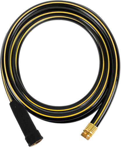 Solution4Patio Short Leader Garden Hose 5/8 in. x 10 ft. -Kink Free, No Leaking, Male/Female