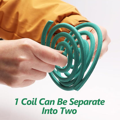Mosquito Repellent Coils -Mosquito Repellent Outdoor Patio Fresh Scent,Use Reaches Up to 10 feet