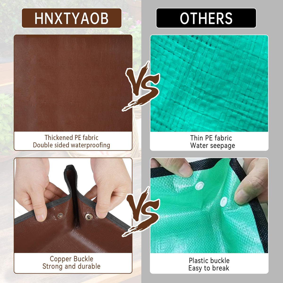 27"x 27" Repotting Mat for Indoor Plant Transplanting and Mess Control Foldable Waterproof Potting