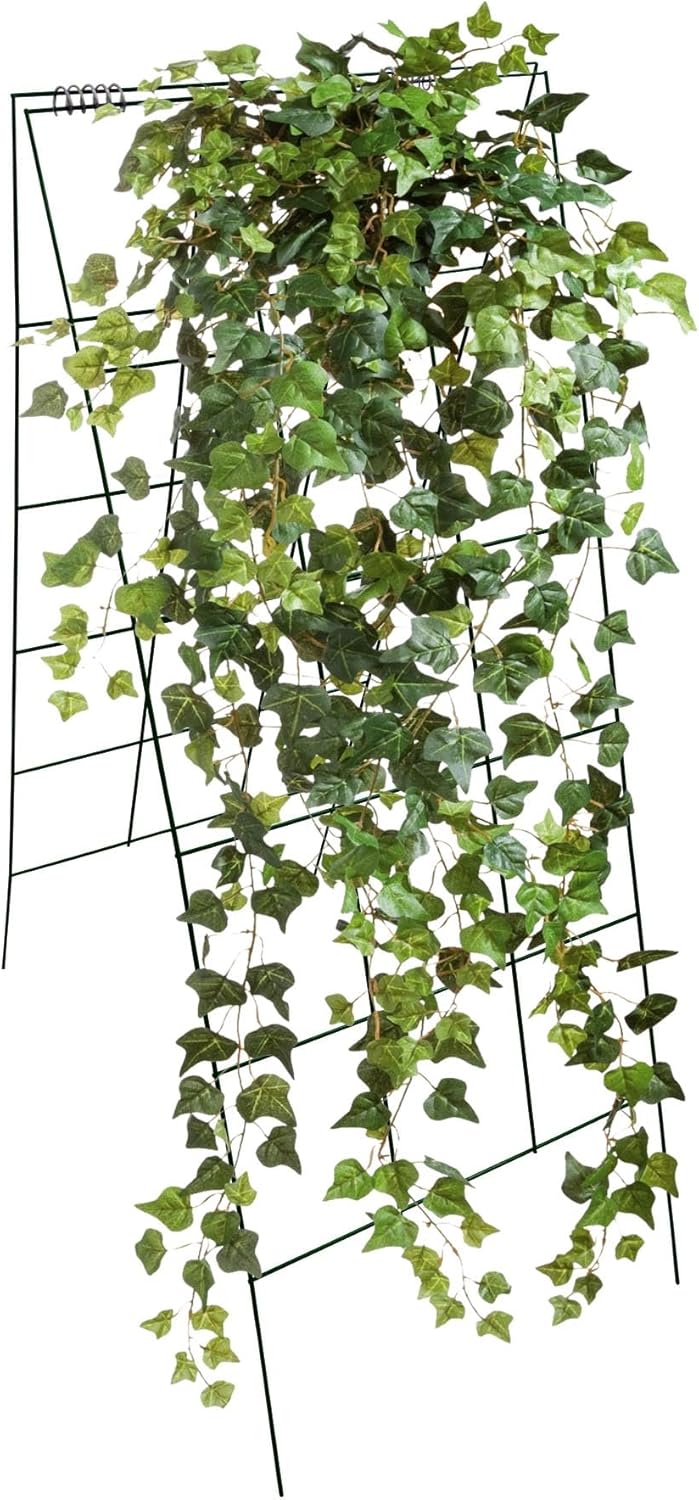 Garden Cucumber Trellis A-Frame Folding Plant Trellis 46 Inch by 18 Inch for Climbing Vegetables