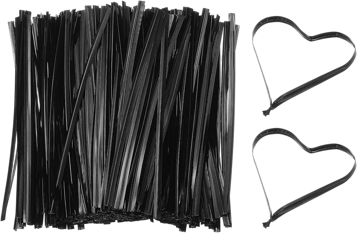 PATIKIL Bag Twist Ties 5 Inch, 800 Pcs Metallic Bread Ties for Treat Plastic Bags Gift Wrapping