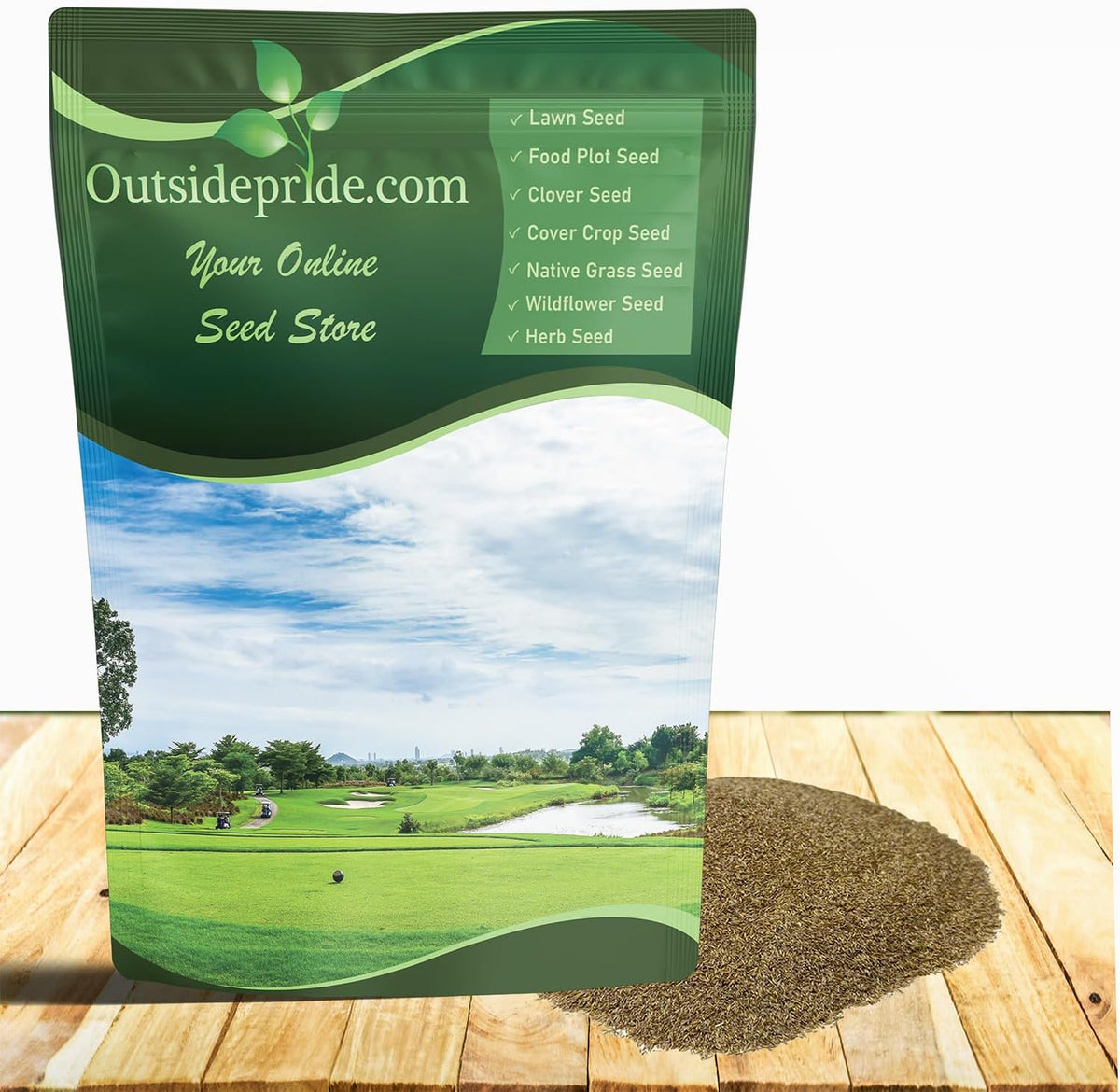 Outsidepride V8 Creeping Bentgrass Seed - 5 lbs. Fine-Bladed, Premium Quality Turf, Grass Seeds for