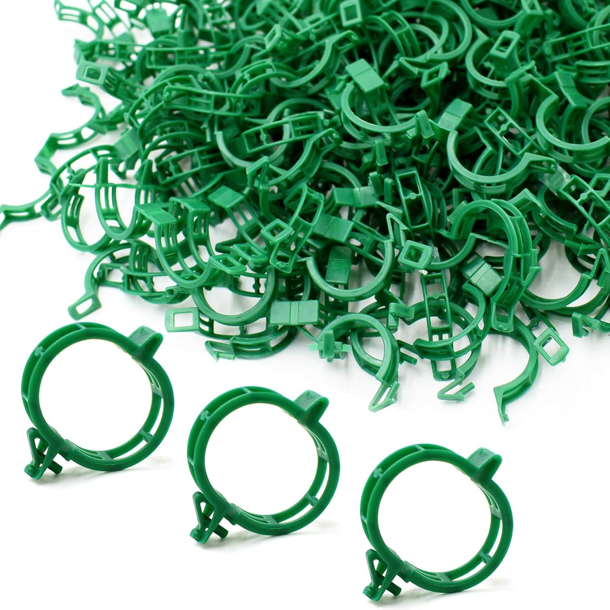 200 Pcs Plant Support Tomato Clips, Garden Clips, Crop Clips for Vine Vegetables, Fixing Tomato