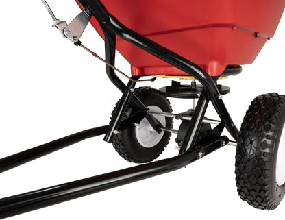 EarthWay Products T150 150lb Towable Broadcast Fertilizer Spreader, Seed Spreader, Pull Behind