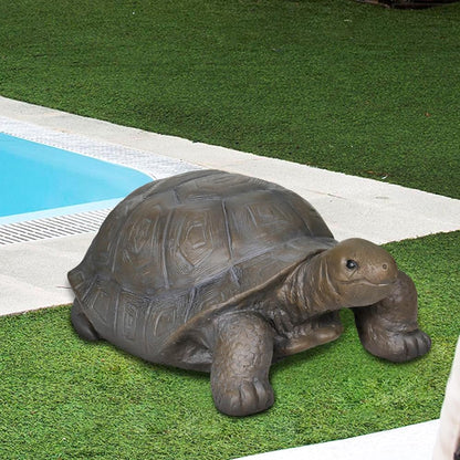 SKYFIRE Turtle Statues for Garden - 29.5' x 15.7' x 11.8' Fiber Reinforced Concrete Figurines