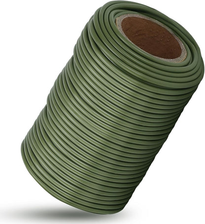 101 Feet Soft Plant Ties Dark Green Plant Twist Ties, Plant Ties for Support. Gardening Supplies