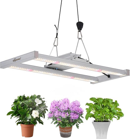 100W LED Grow Light Bar,UV IR Diodes Included,Sunlike Full Spectrum Growing Lamp for Horticulture