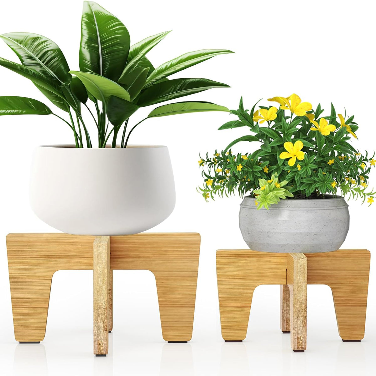Plant Stand Indoor Outdoor, Plant Holder Sturdy Single Flower Pot Stand Planter Stand Stool Display