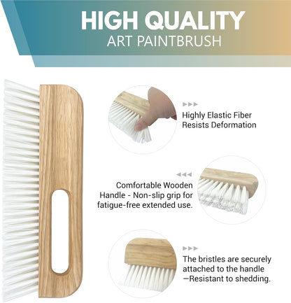 Wallpaper Brush Handle Trowel Hand Finish Concrete Trowel with Comfort Handle for Texturing