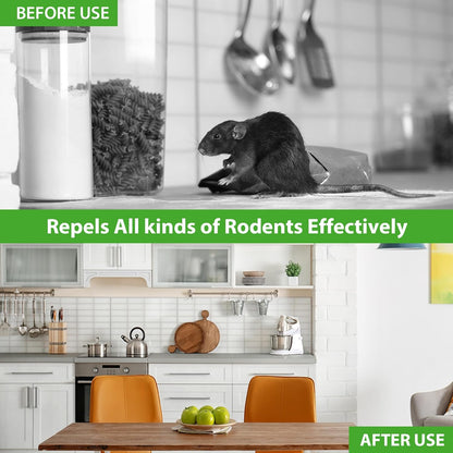 Rodent Repellent Balls,10Pcs Mouse Repellent Balls Peppermint Oil for Mice Squirrel Mole Pests