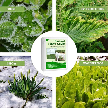 Plant Freeze Protection Cover, 7x25ft Frost Cloth Winter Garden Blanket, Floating Row Cover for