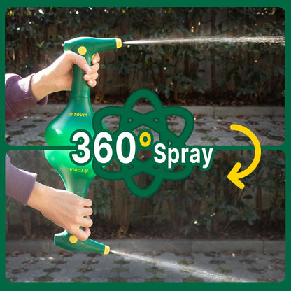 T TOVIA: Garden Sprayer 1 Liter Battery Spray Bottle Powered Electric, Rechargeable, Portable