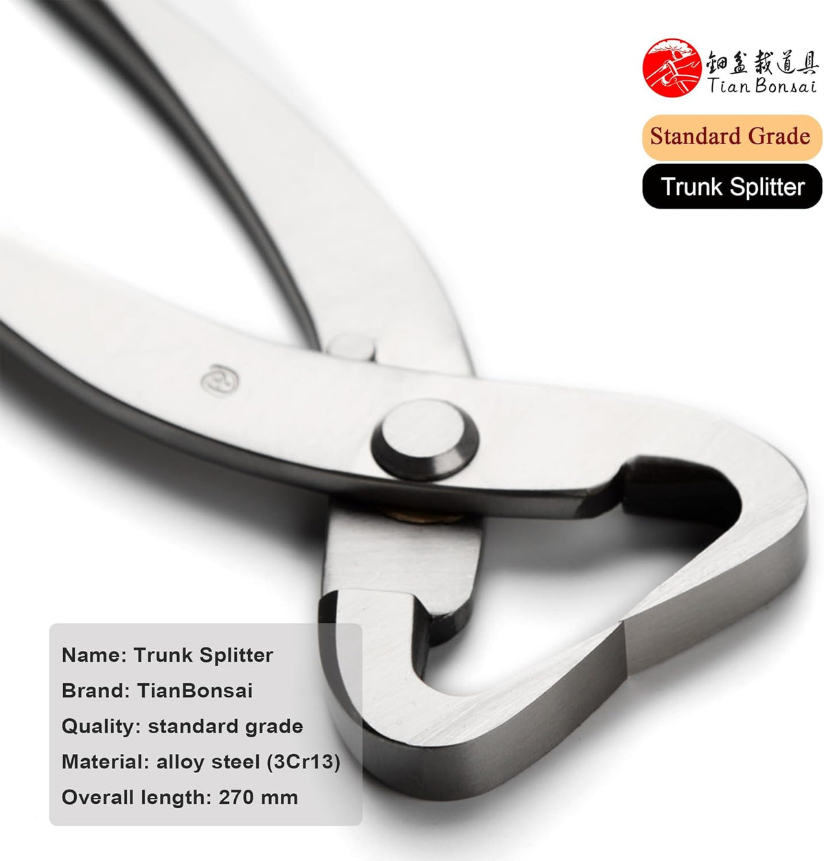 tianbonsai Standard Series Bonsai Tools Trunk Splitter/Root Cutter from (270 Mm Trunk Splitter)