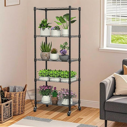Small Greenhouse for Indoors, 5 Tier 23.1" L×13.2" W×61.2" H mini Greenhouse Outdoor, Indoor