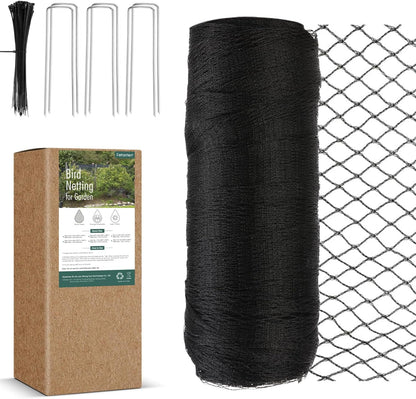 Bird Netting for Garden, Fetanten 13 x 16.5 FT Netting for Garden Protection Vegetables Fruit Trees