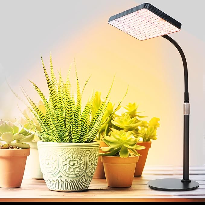 25 Watt Power Table Top Grow Lights for Indoor Plants, Seed Starting, Bonsai, 2500 Lumen Enough