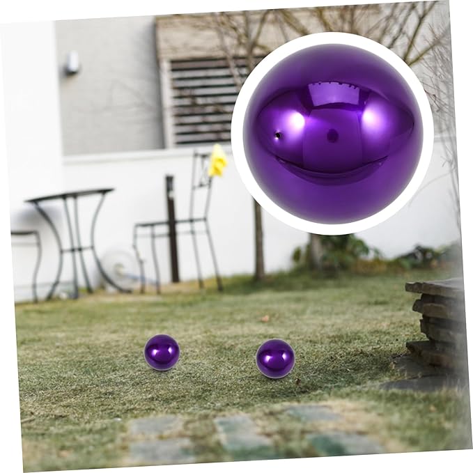 Garden Reflective Ball Gazing Globe Ball Gazing Ball Shiny Hollow Sphere Sparkling Gazing Door