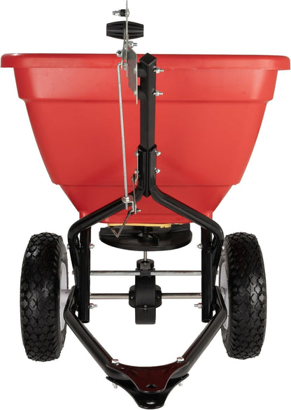 EarthWay Products T150 150lb Towable Broadcast Fertilizer Spreader, Seed Spreader, Pull Behind