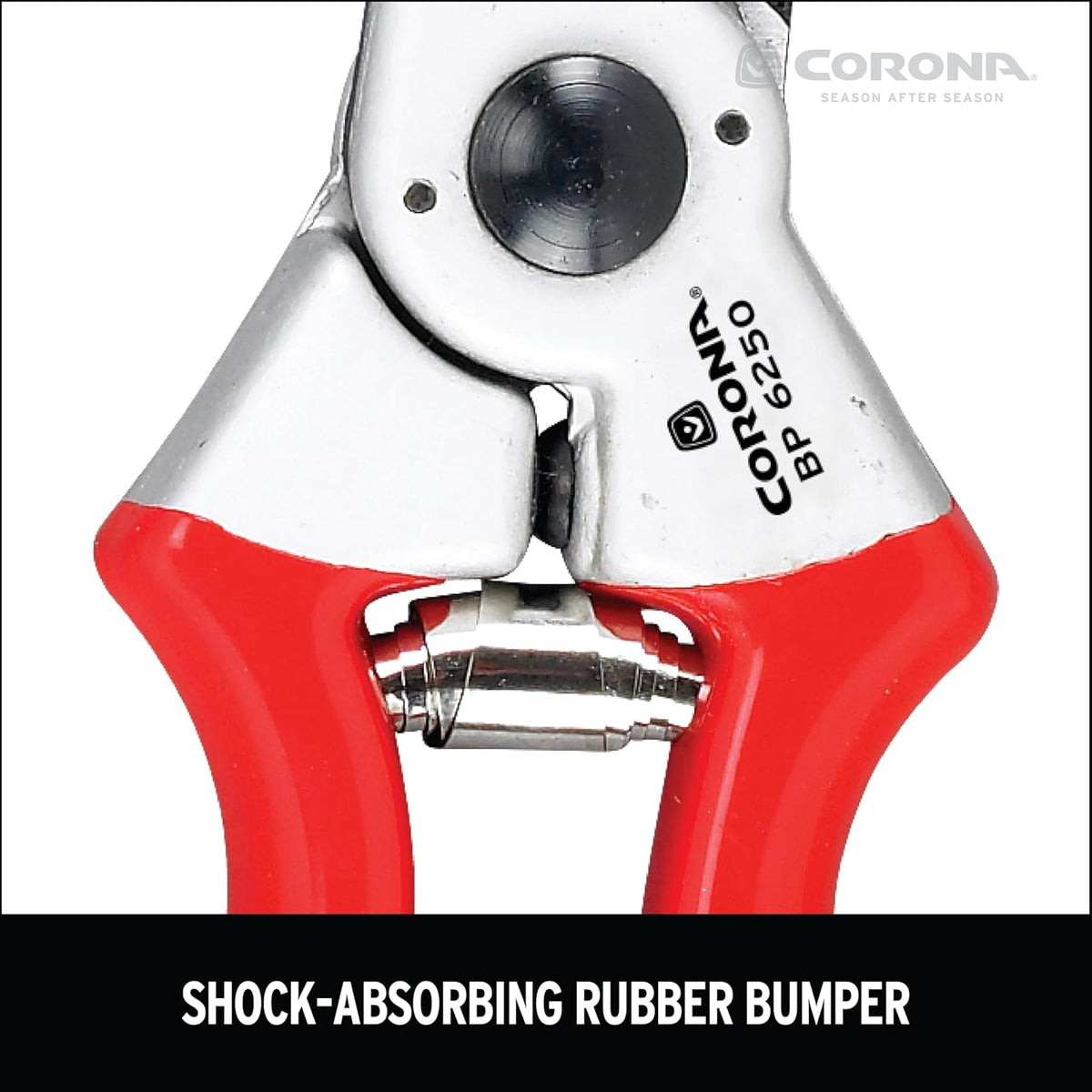 Corona BP 6250 Forged Steel Aluminum Handles Bypass Hand Pruner - 1 inch Cut Capacity Stem and