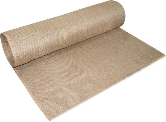 Garden Burlap Roll, 40" X 150 Feet Natural Jute Burlap Fabric Roll for Gardening Raised Bed