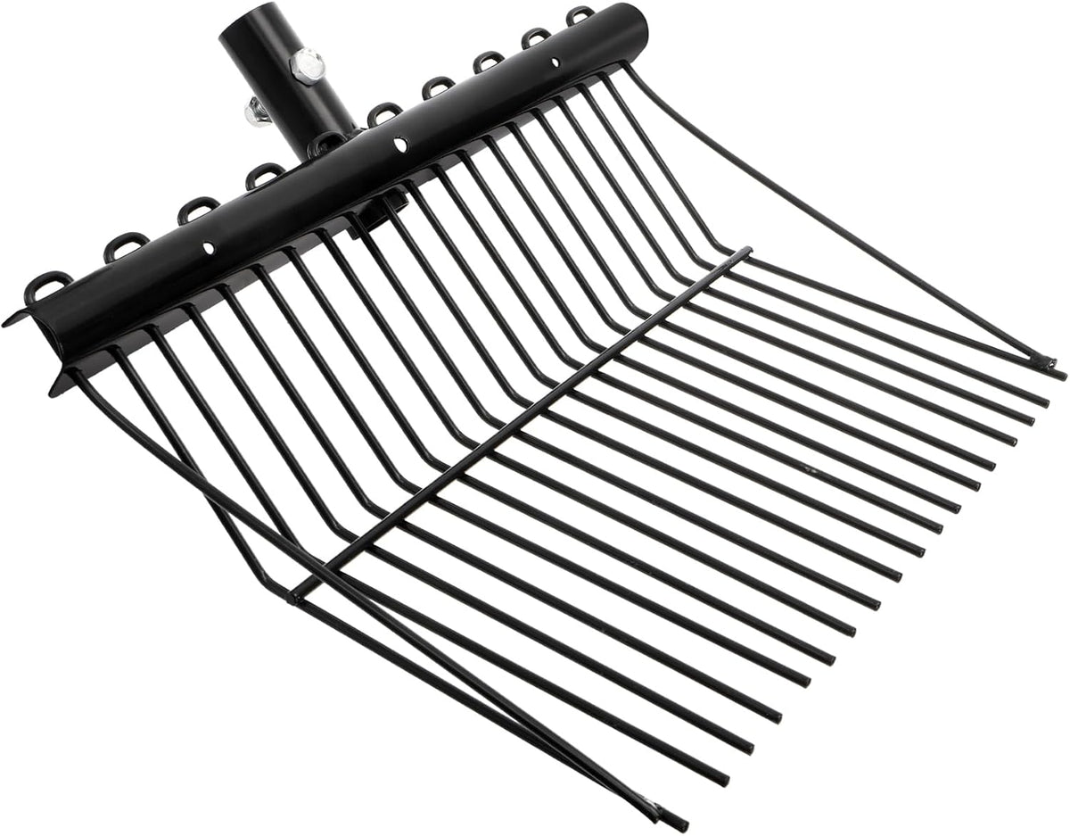 Pitch Manure Fork Head, Metal Pitch Fork for Garden, Durable Digging Fork Rake Head Replacement