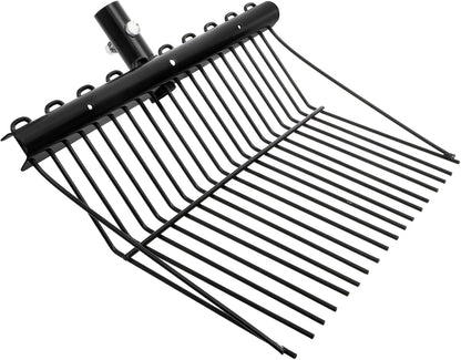 Pitch Manure Fork Head, Metal Pitch Fork for Garden, Durable Digging Fork Rake Head Replacement