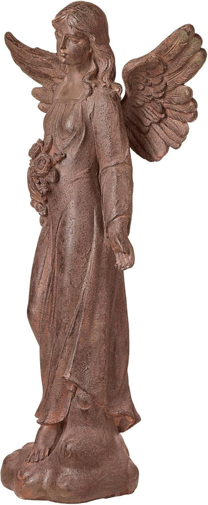 John Timberland Large Tall English Tudor Angel Garden Statue Sculpture Catholic Religious Holy
