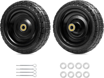 Parts Camp For Gorilla Cart Wheels 13-Inch replacement gorilla cart tires 4.00-6 Flat-free Solid