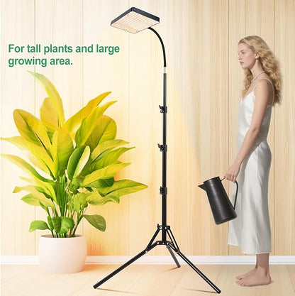 25W Grow Lights for Indoor Plants, Seed Starting, Bonsai with Stand and Timer Auto On/Off, 2500
