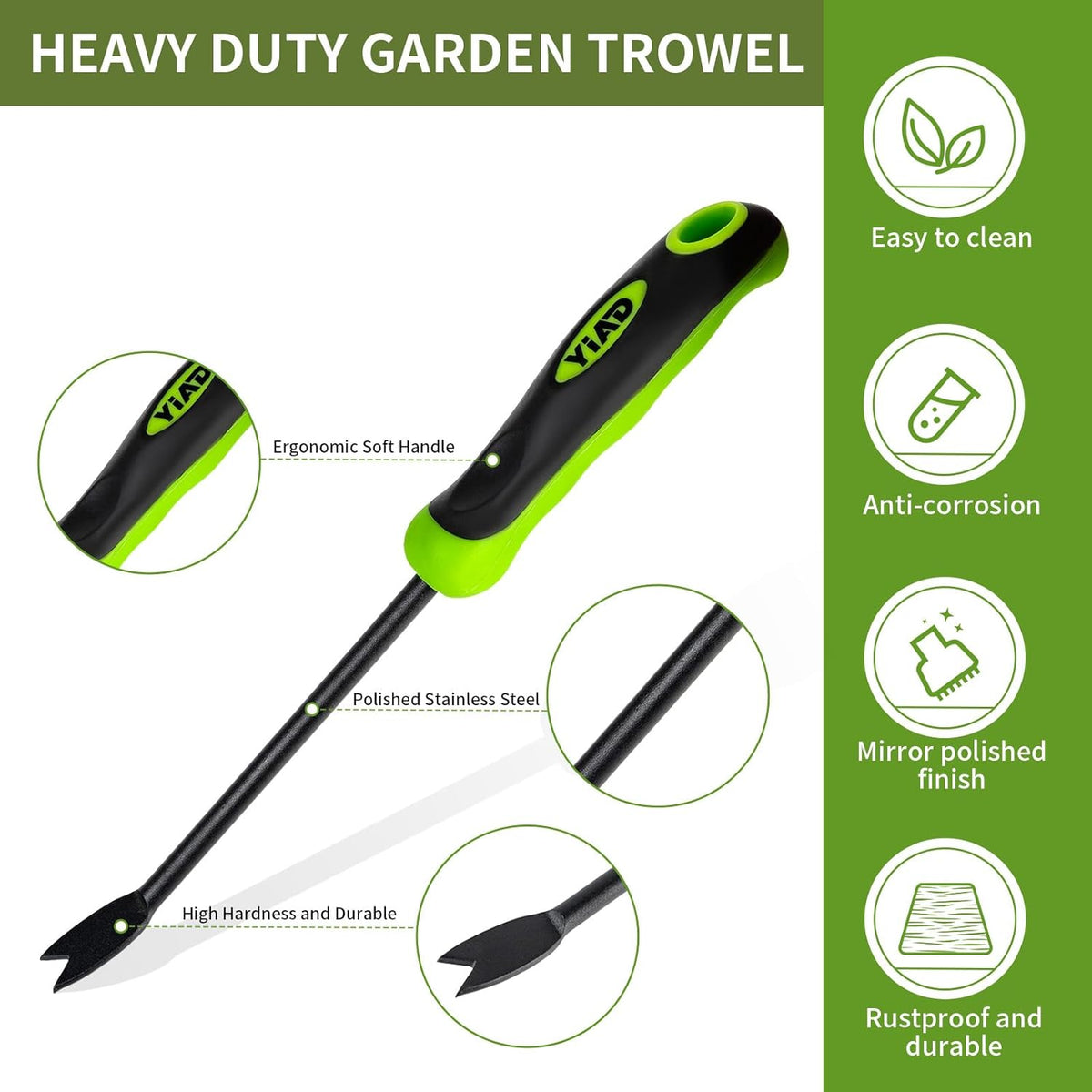 Dandelion Weed Puller Tool, Weed Puller Tool with Ergonomic Handle Garden Weed Remover Tool for