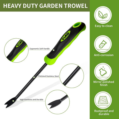 Dandelion Weed Puller Tool, Weed Puller Tool with Ergonomic Handle Garden Weed Remover Tool for