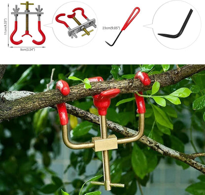 Voilamart 14 Piece Bonsai Tools Kit with Case, Carbon Steel Scissor Cutter Shear Set Garden Plant