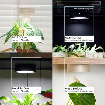 ONF Mist O+ App Controlled Via Bluetooth Magnetic Full Spectrum Grow Light, Colorfull LED Indoor