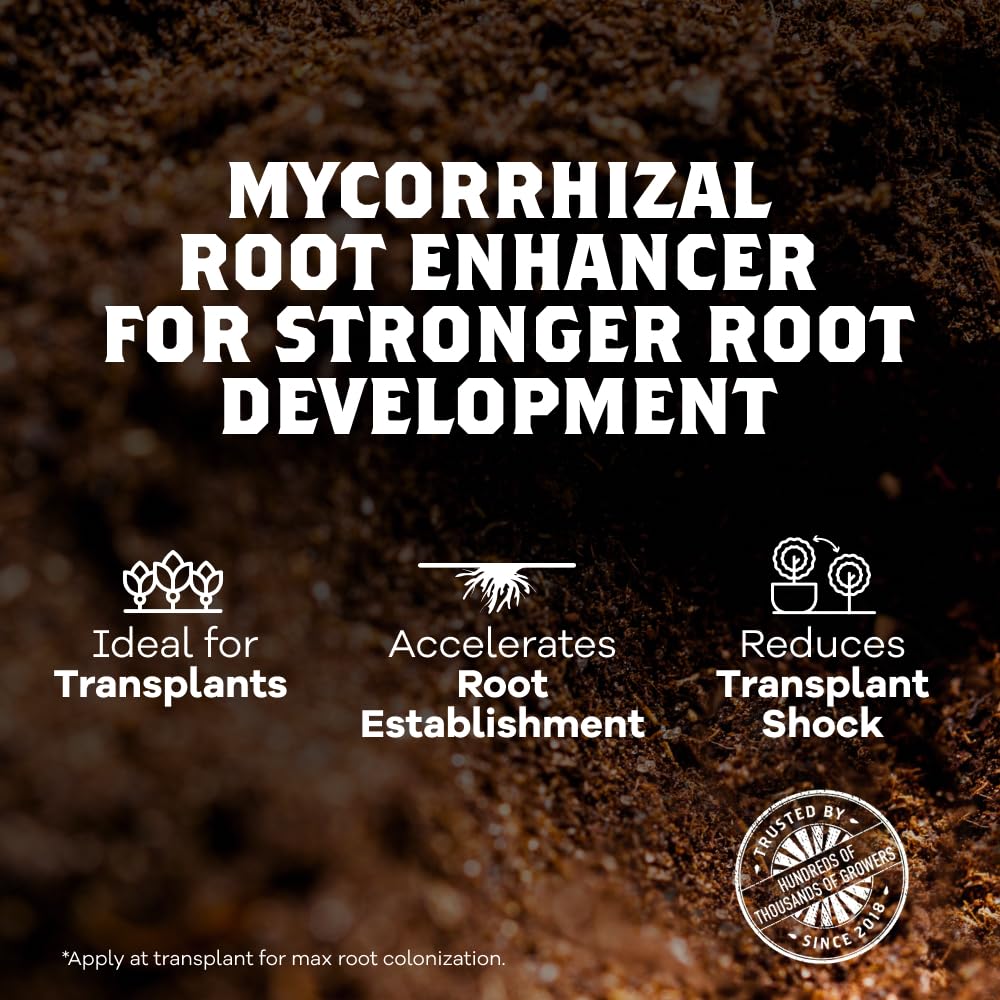 DYNOMYCO Granular Mycorrhizal Fungi Inoculant, 200g / 7oz – Boosts Root Growth, Yields & Nutrient