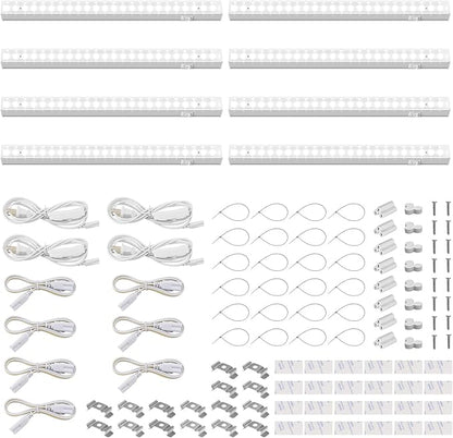 Barrina Grow Lights for Indoor Plants, 1ft Plant Lights for Indoor Growing, 5000K White Full