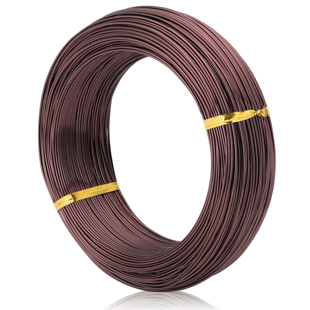 Bronze-1.0mm/18gauge -Anodized Aluminum Bonsai Training Wire 250g Large Roll,Many Size to