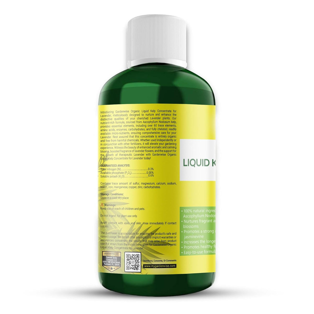 Organic Seaweed Fertilizer for Lavender - Rich Nutrients Kelp Fertilizer for Plants | Indoor &