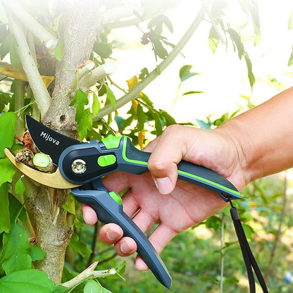 Pruning Shears, Heavy Duty Handheld Gardening Scissors, High Carbon Steel Plant Shears Use for