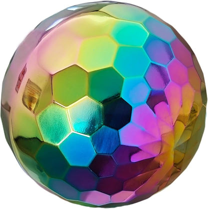 304 Stainless Steel Gazing Ball Sculptures Diamond Ball Decoration Mirror Hollow Decor Ball