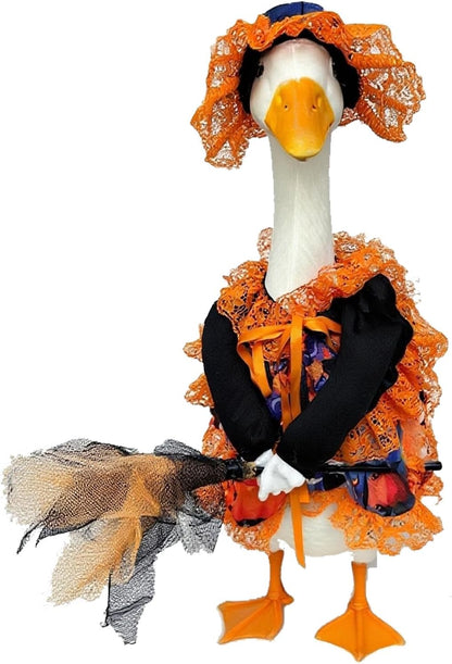 YLYGJGL Halloween Porch Goose Costume Set - 23 Inch White Goose Decor, Carnival Easter Party