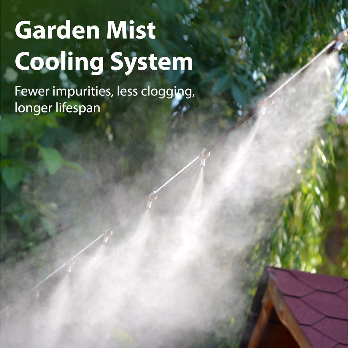 AQUACREST Garden Hose Water Filter for Plants, Greatly Reduces Chlorine, Odor, Improve Plants
