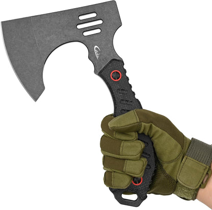 C1391 Camping Axe Camping Hatchet,DC53 Steel Blade with Micarta Handle Survival Hatchets Bushcraft