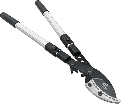 26-41 Inch Extendable Anvil Loppers, Sync Drive Power Lever Tree Trimmers, Telescopic Pruners Heavy